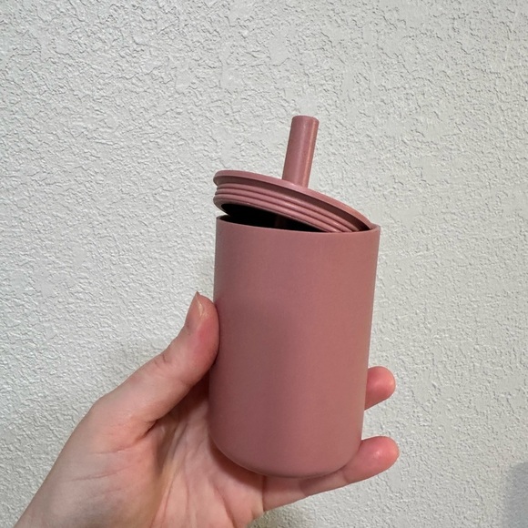 Spill Proof cup Pink Baby Bowl Set - Picture 8 of 9